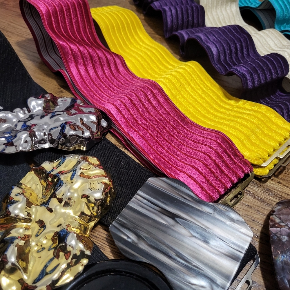 Vintage Interchangeable Belts and Buckles